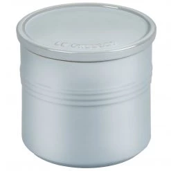 COOKWARE Le Creuset 1.5-Quart Canister With Stoneware Lid - Mettalic Coastal Blue