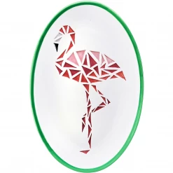 Amici Home Paradise Flamingo Oval Platter COOKWARE