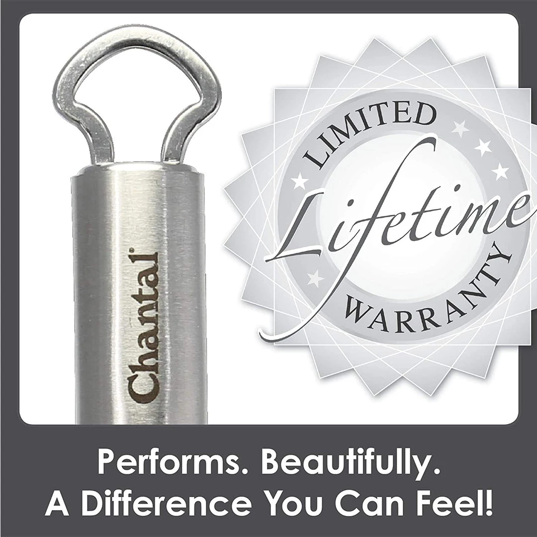 COOKWARE Chantal 14" Solid Spoon - Stainless Steel 7 COOKWARE Chantal 14" Solid Spoon - Stainless Steel