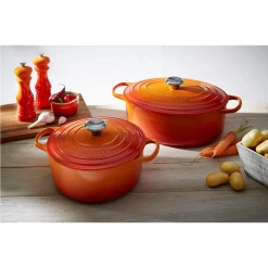 Le Creuset 6.75 Qt. Signature Oval Dutch Oven - Flame COOKWARE