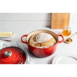 COOKWARE Le Creuset 3.5 Qt. Signature Round Dutch Oven - Cerise
