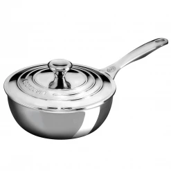 Le Creuset 2-Quart Stainless Steel Saucier Pan COOKWARE