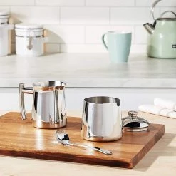 Frieling USA 18/10 Stainless Steel Creamer/Frothing Pitcher COFFEE & TEA