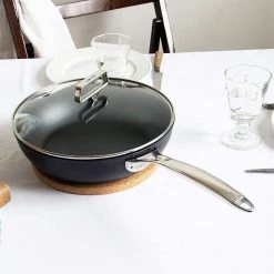 Cristel Critel Castel Pro 2-Qt. Nonstick Saute Pan