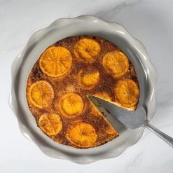 CASAFINA RUFFLED PIE DISH - GRAY 7 CASAFINA RUFFLED PIE DISH - GRAY