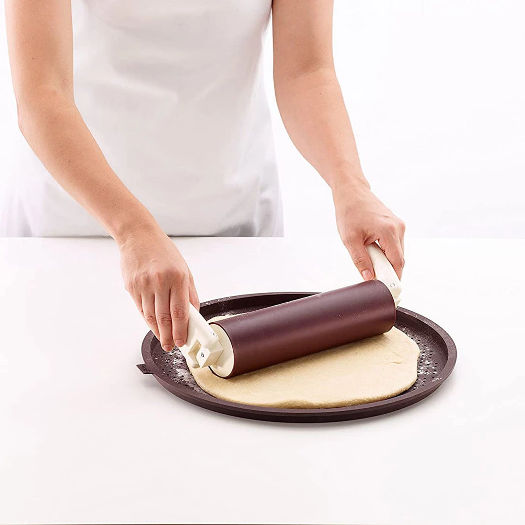 Lekue Perforated Pizza Mat, 14", Brown 5 Lekue Perforated Pizza Mat, 14", Brown