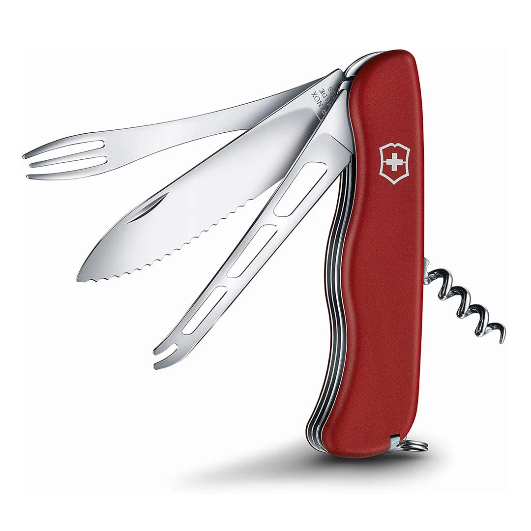 Victorinox Swiss Army Knife, Cheese Master With Locking Blade, Red CUTLERY 6 Victorinox Swiss Army Knife, Cheese Master With Locking Blade, Red CUTLERY
