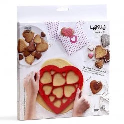 Lekue Kids Cookie Cutter Set Of 3, Multi