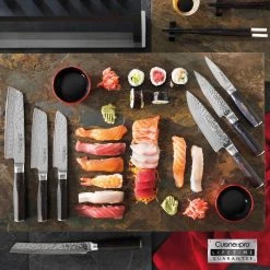 CUTLERY Cuisine::pro Damashiro Emp Mokuzai Knife Block
