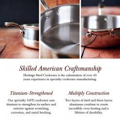 Heritage Steel 13.5" French Skillet