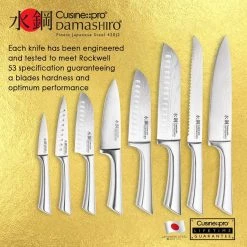 CUTLERY Cuisine::pro Damashiro Bodo Knife Block 10Pc