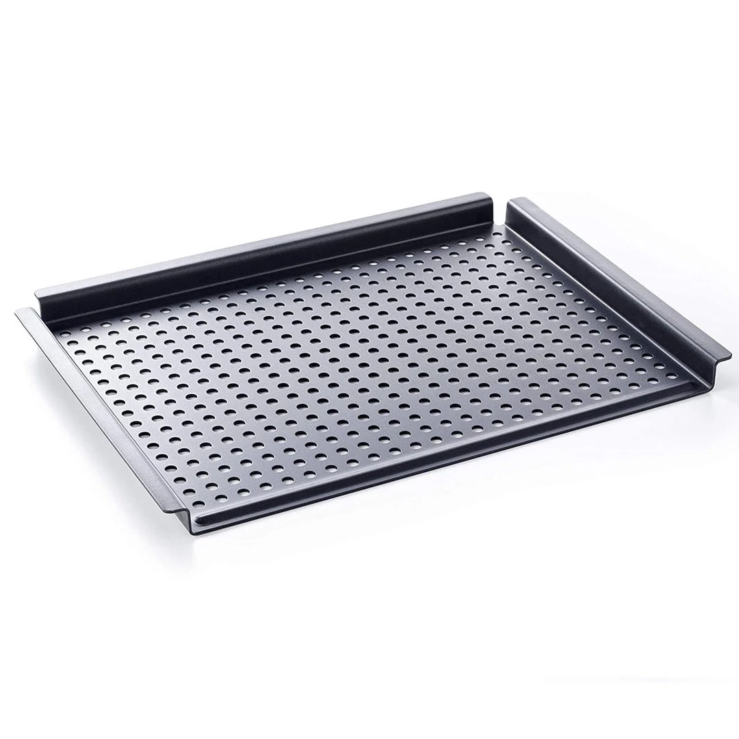 BK Cookware BK Black Steel Preseasoned Carbon Steel BBQ Grill Tray, 17" 3 BK Cookware BK Black Steel Preseasoned Carbon Steel BBQ Grill Tray, 17"