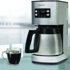 Jura COFFEE & TEA Capresso 435.05 Stainless Steel 10 Cup Thermal Coffee Maker ST300