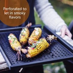 BK Cookware BK Black Steel Preseasoned Carbon Steel BBQ Grill Tray, 17" 11 BK Cookware BK Black Steel Preseasoned Carbon Steel BBQ Grill Tray, 17