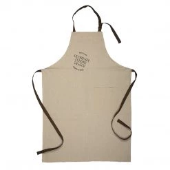 Le Creuset Heritage Linen Apron, Truffle HOME