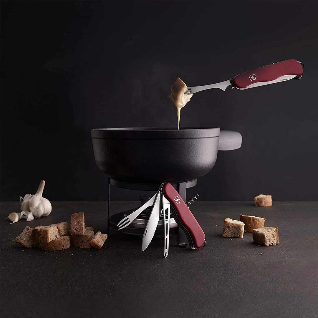 Victorinox Swiss Army Knife, Cheese Master With Locking Blade, Red CUTLERY 9 Victorinox Swiss Army Knife, Cheese Master With Locking Blade, Red CUTLERY