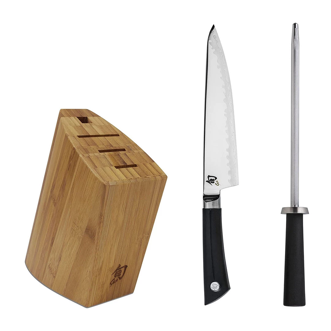 Shun Sora VBS3300 3-Piece Build A Block Set, Silver CUTLERY 4 Shun Sora VBS3300 3-Piece Build A Block Set, Silver CUTLERY