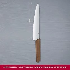 Victorinox Swiss Modern 8" Chef's, Walnut