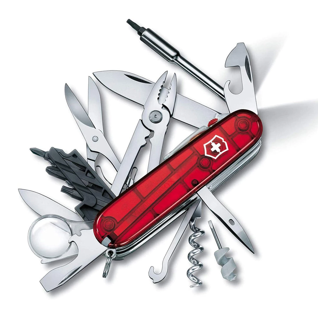 Victorinox Cybertool Lite Translucent Ruby Multi-Tool 3 Victorinox Cybertool Lite Translucent Ruby Multi-Tool