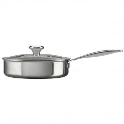 COOKWARE Le Creuset Stainless Steel 3-Quart Saute Pan