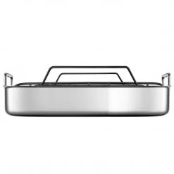 Le Creuset Stainless Steel Roasting Pan With Nonstick Rack