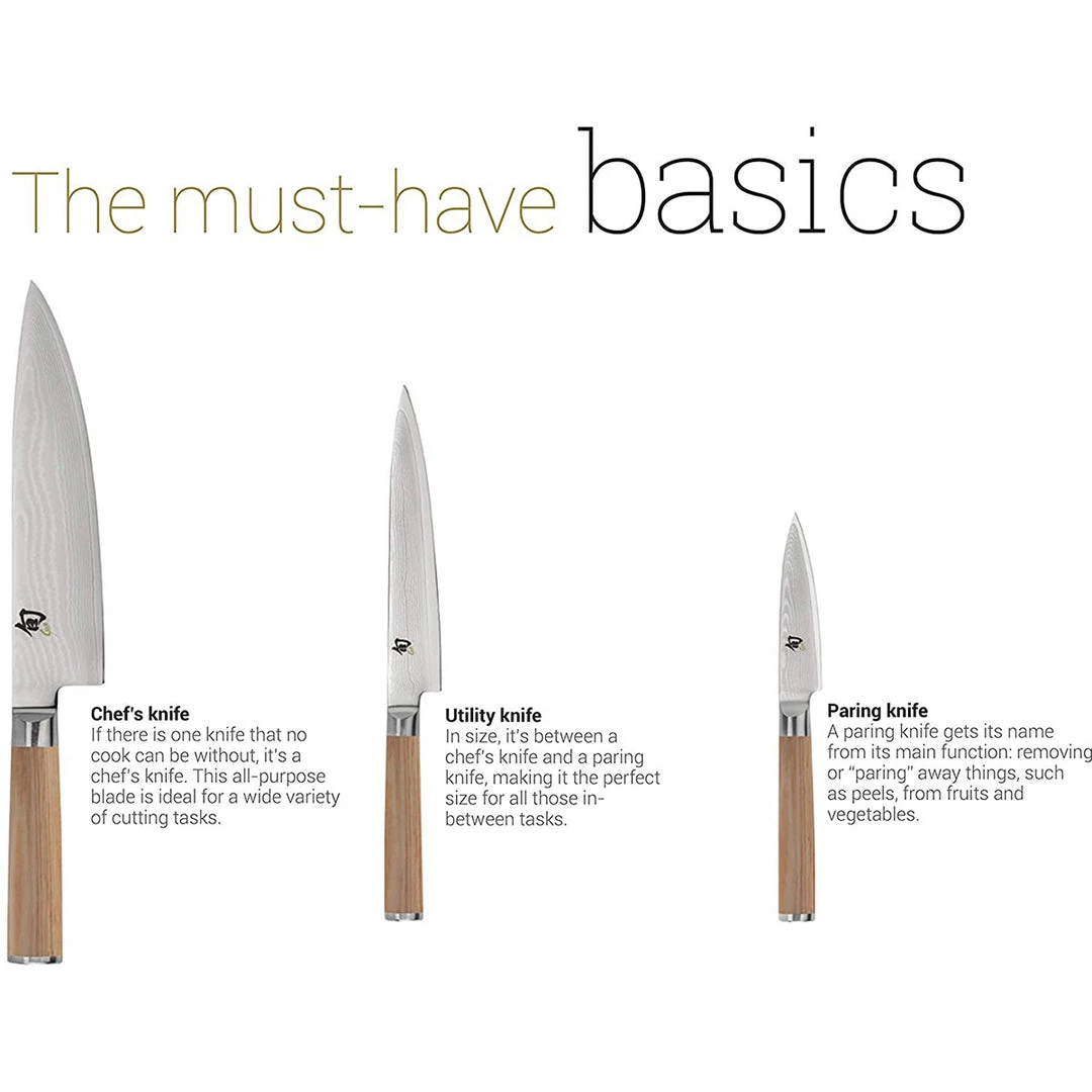 CUTLERY Shun Classic Blonde 3.5" Paring Knife 12 CUTLERY Shun Classic Blonde 3.5" Paring Knife