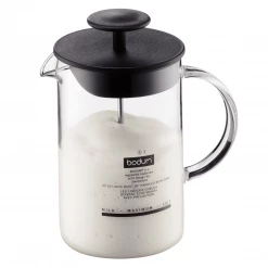 COFFEE & TEA Bodum Latteo 8-Ounce Milk Frother With Glass Handle