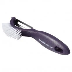 Rachael Ray 3in1 Peeler With Brush, Purple COOKWARE