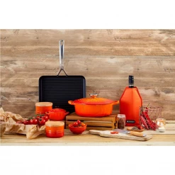 Le Creuset 6.75 Qt. Signature Oval Dutch Oven - Flame COOKWARE