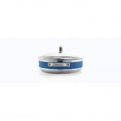 Chantal 5 Qt. Saute Skillet W/ Glass Lid & Blue Cove Band