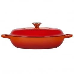COOKWARE Le Creuset 5-Quart Braiser - Flame