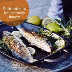 BK Cookware BK Black Steel Preseasoned Carbon Steel BBQ Roaster, 15