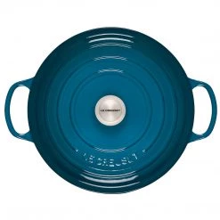 COOKWARE Le Creuset 7.25 QT. Signature Round Dutch Oven - Deep Teal