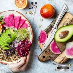 CUTLERY Cuisine::pro Damashiro Utility Knife 12Cm 11 CUTLERY Cuisine::pro Damashiro Utility Knife 12Cm