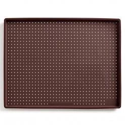 Lekue Micro Perforated Silicone Baking Pizza Mat, 15.7" X 0.59" X 11.8", Brown