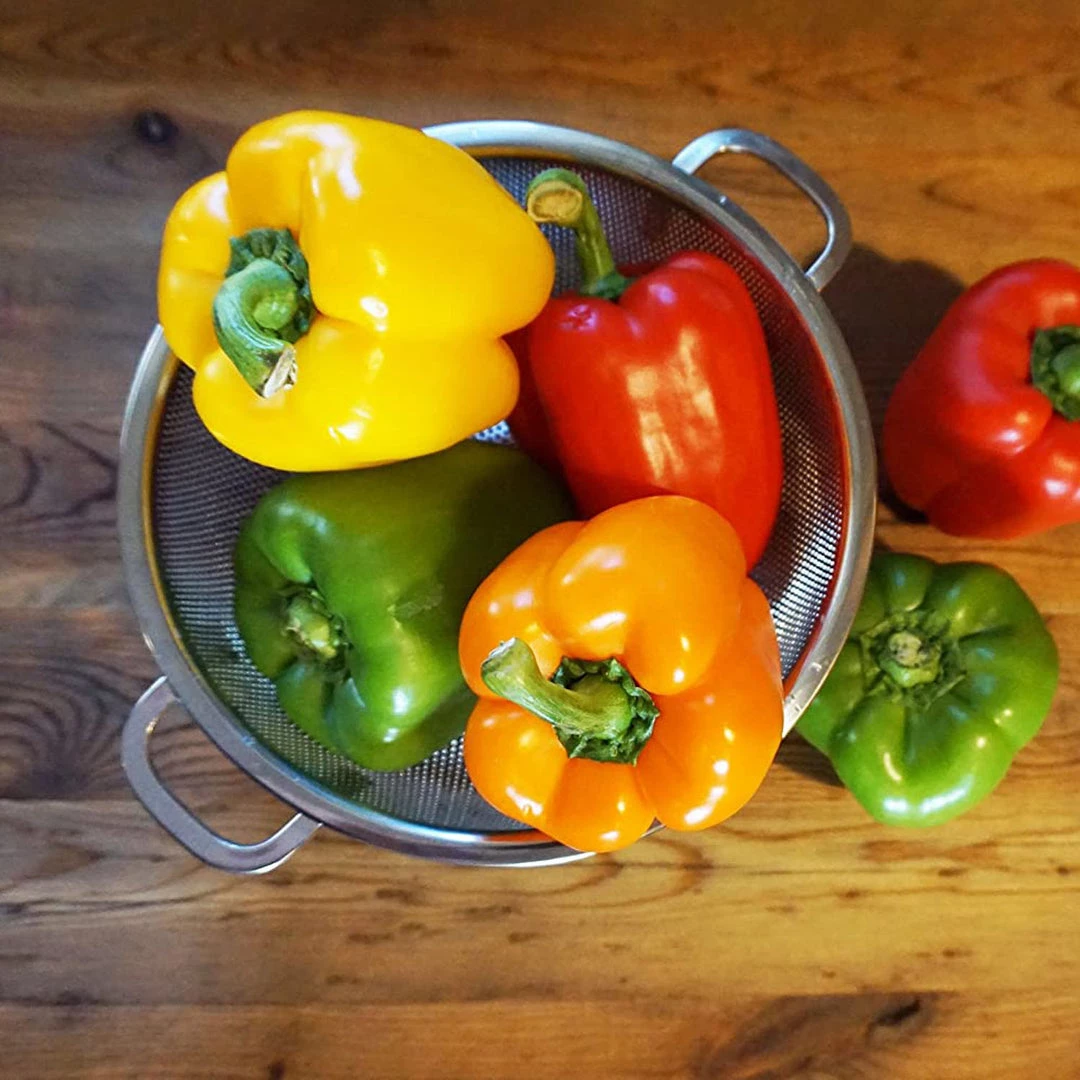 RSVP International International Endurance Stainless Steel Precision Pierced Colander, 5-Quart (Punch-5) COOKS TOOLS 5 RSVP International International Endurance Stainless Steel Precision Pierced Colander, 5-Quart (Punch-5) COOKS TOOLS