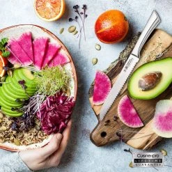 CUTLERY Cuisine::pro Damashiro Bread Knife 20Cm