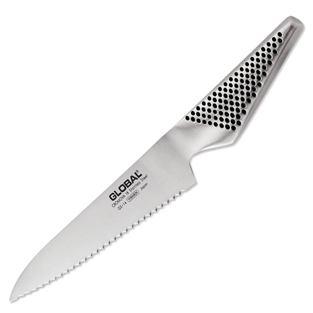 CUTLERY Global Gs 6'' Serrated Utility Scallop Knife 3 CUTLERY Global Gs 6'' Serrated Utility Scallop Knife