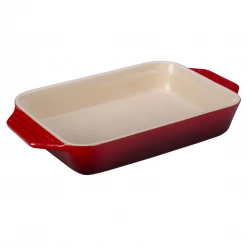 COOKWARE Le Creuset 12.5'' X 8.25'' Rectangular Dish - Cerise