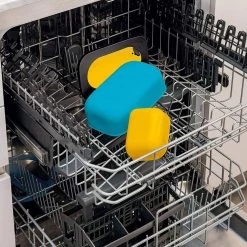 GUZZINI LUNCH BOX WITH CASE Ochre 2,76x7,87x7,87 Inches.