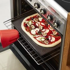 Lekue Micro Perforated Silicone Baking Pizza Mat, 15.7" X 0.59" X 11.8", Brown 15 Lekue Micro Perforated Silicone Baking Pizza Mat, 15.7