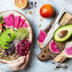 CUTLERY Cuisine::pro Damashiro Knife Block Mizu 7Pc