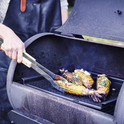 BK Cookware BK Black Steel Preseasoned Carbon Steel BBQ Grill Tray, 17"