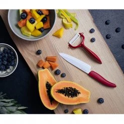 Kyocera Ceramic Knife And Peeler, 4.5