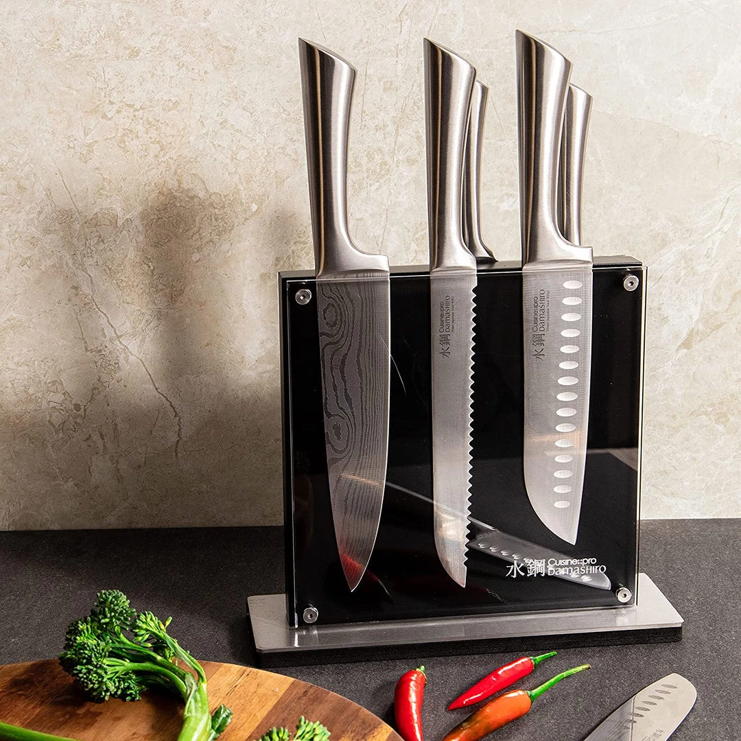 Cuisine::pro Damashiro Knife Block Kin 7Pc 8 Cuisine::pro Damashiro Knife Block Kin 7Pc