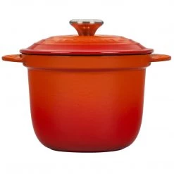 Le Creuset Cast Iron 2.25-Quart Rice Pot - Flame COOKWARE