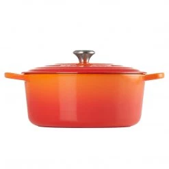 COOKWARE Le Creuset Round 9-Quart Dutch Oven - Flame
