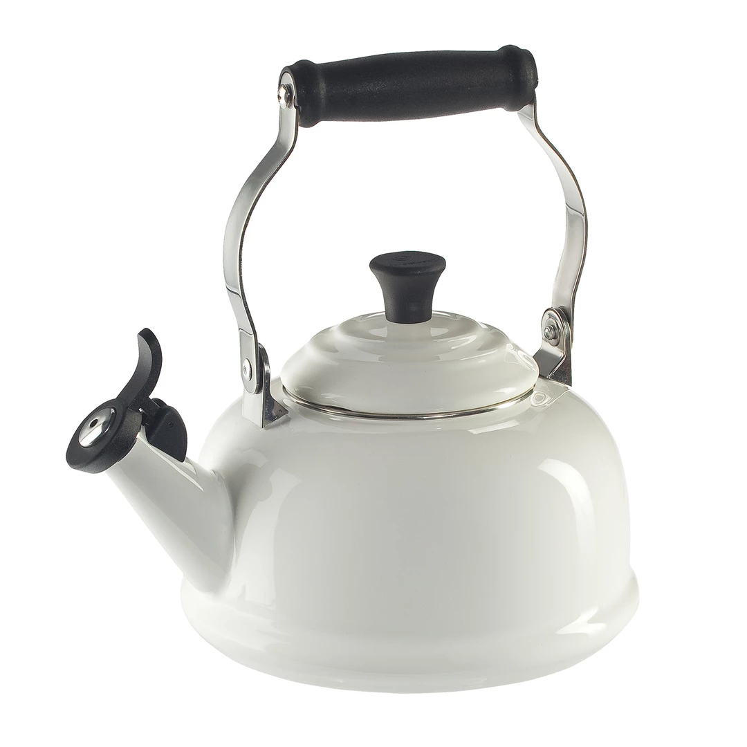 LeCreuset Le Creuset Classic 1.7-Quart Whistling Kettle - White 3 LeCreuset Le Creuset Classic 1.7-Quart Whistling Kettle - White