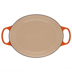 Le Creuset Enameled Cast Iron Signature Oval Dutch Oven, 8 Qt, Flame