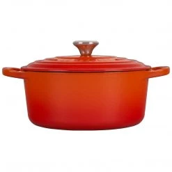 COOKWARE Le Creuset 3.5 Qt. Signature Round Dutch Oven - Flame